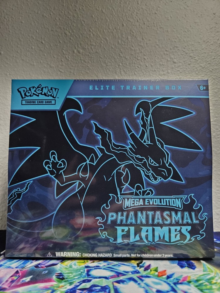 Pokémon Mega Evolution Phantasmal Flames Elite Trainer Box English