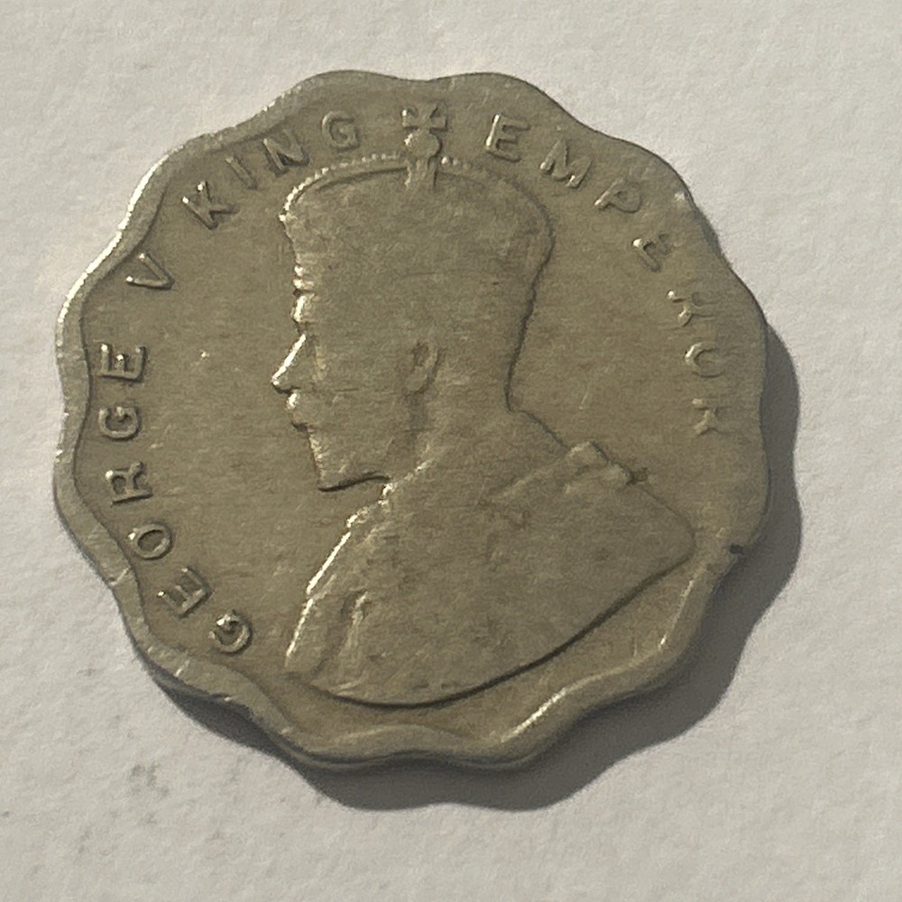 British India 1 ANNA 1925 NICE GRADE COIN.