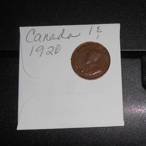 1920 CANADA Cent