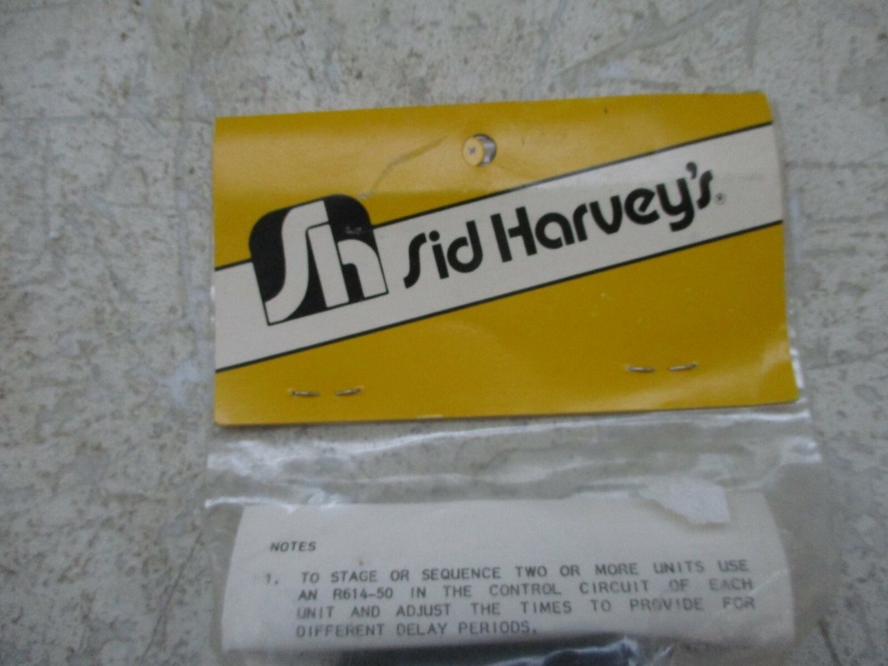SID HARVEYS DELAY ON MAKE TIMER R614-50 NOS FREE SHIPPING