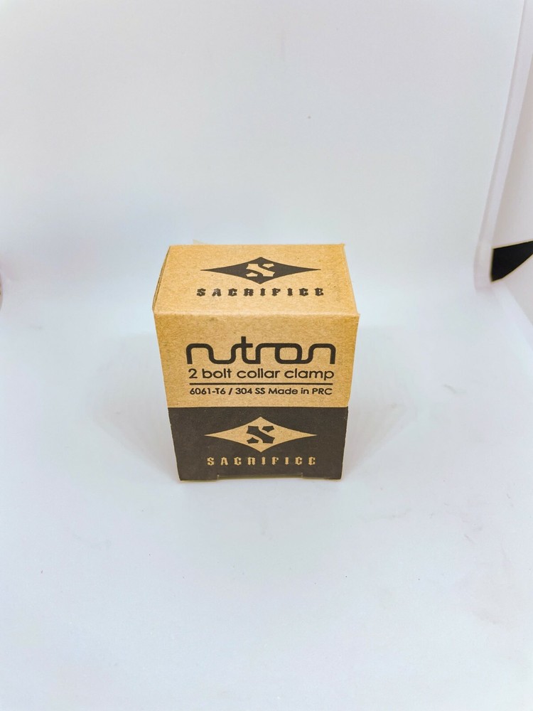 SACRIFICE NUTRON 2 BOLT COLLAR CLAMP - NEO CHROME