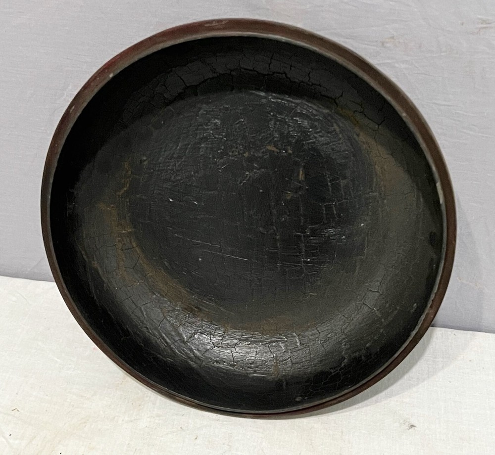 Chinese Brown Lacquerware Box With Mark M4012