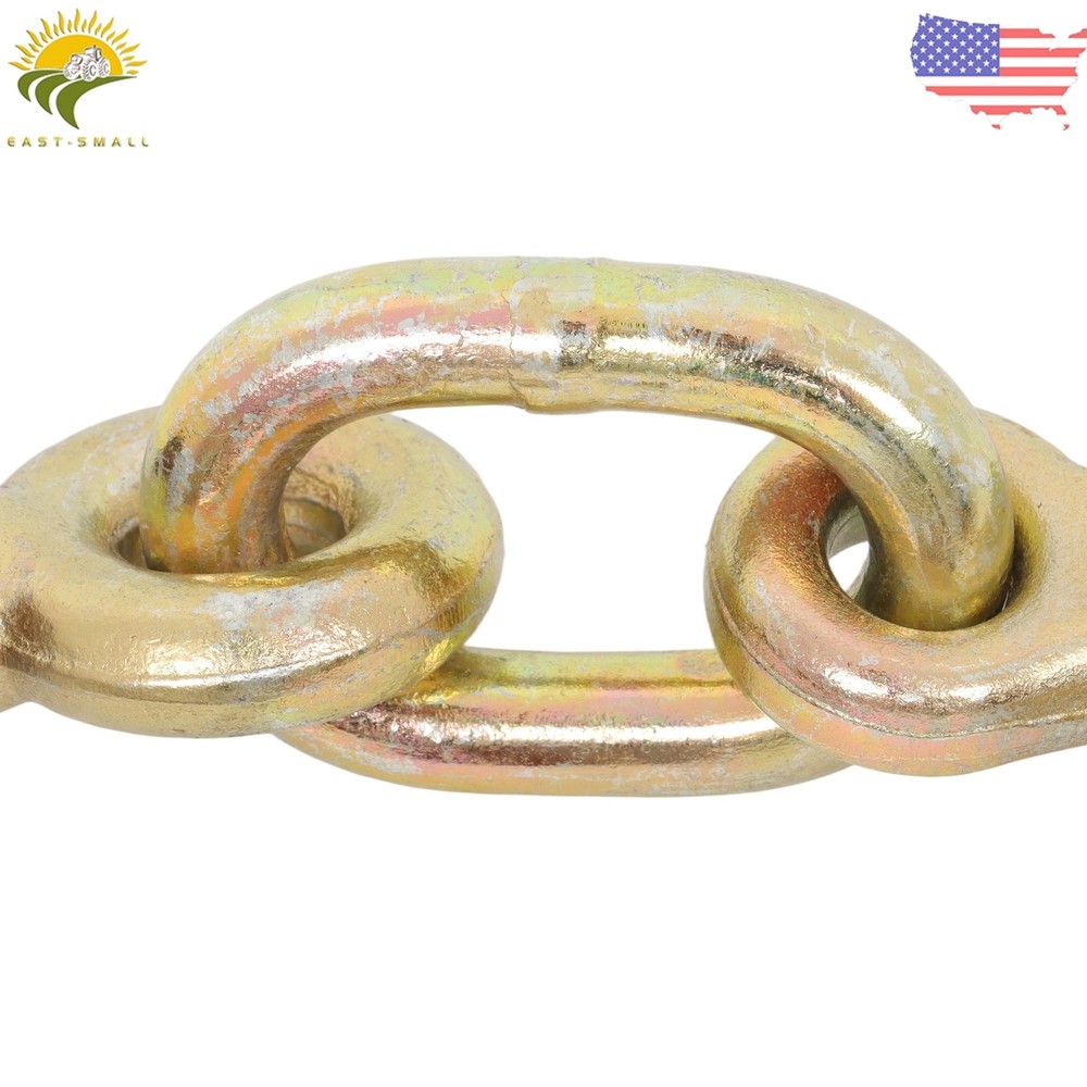 4-Pack Folding Chain Bundle 5/16"-3/8" G70 Steel Red 7,100 lbs Working Load