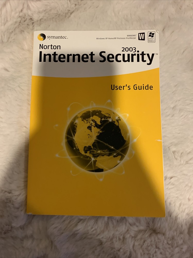 2003 Symantec Norton Internet Security User Manual Guide 