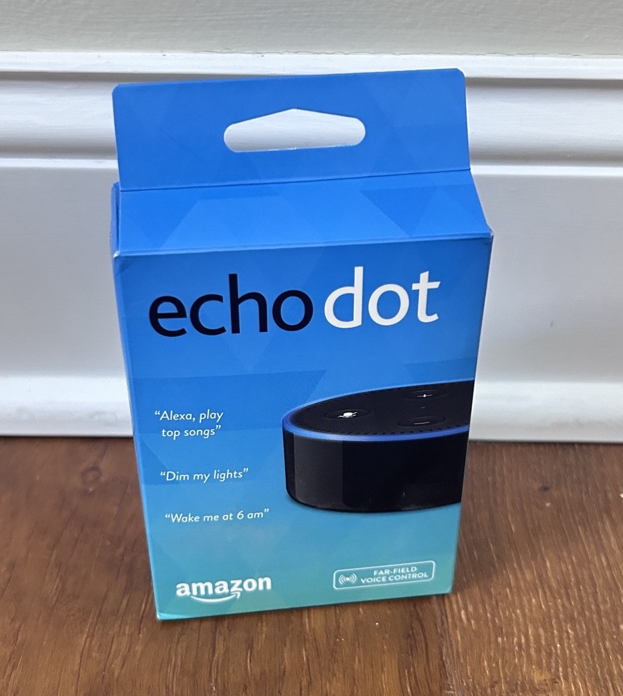 Amazon Echo Dot 2nd Generation w/ Alexa Voice Media Smart Device Open Box