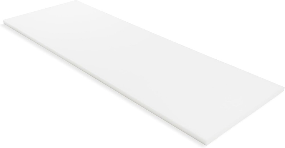 Solid Rectangular Foam Cushion 1x24x72 - Perfect for Home & Commercial Use