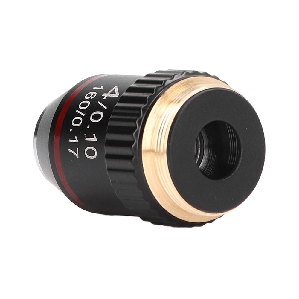 Achromatic Microscope Objective 4X High Magnification Lens 20.2mm Interface