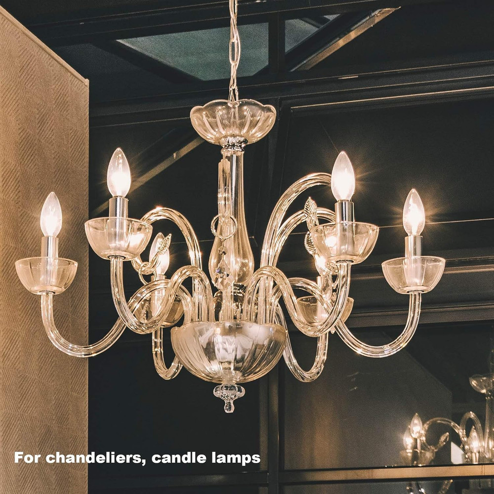 15 Watt Himalayan Salt Lamp Bulbs, 12Pack Dimmable Night Light Bulbs with E12