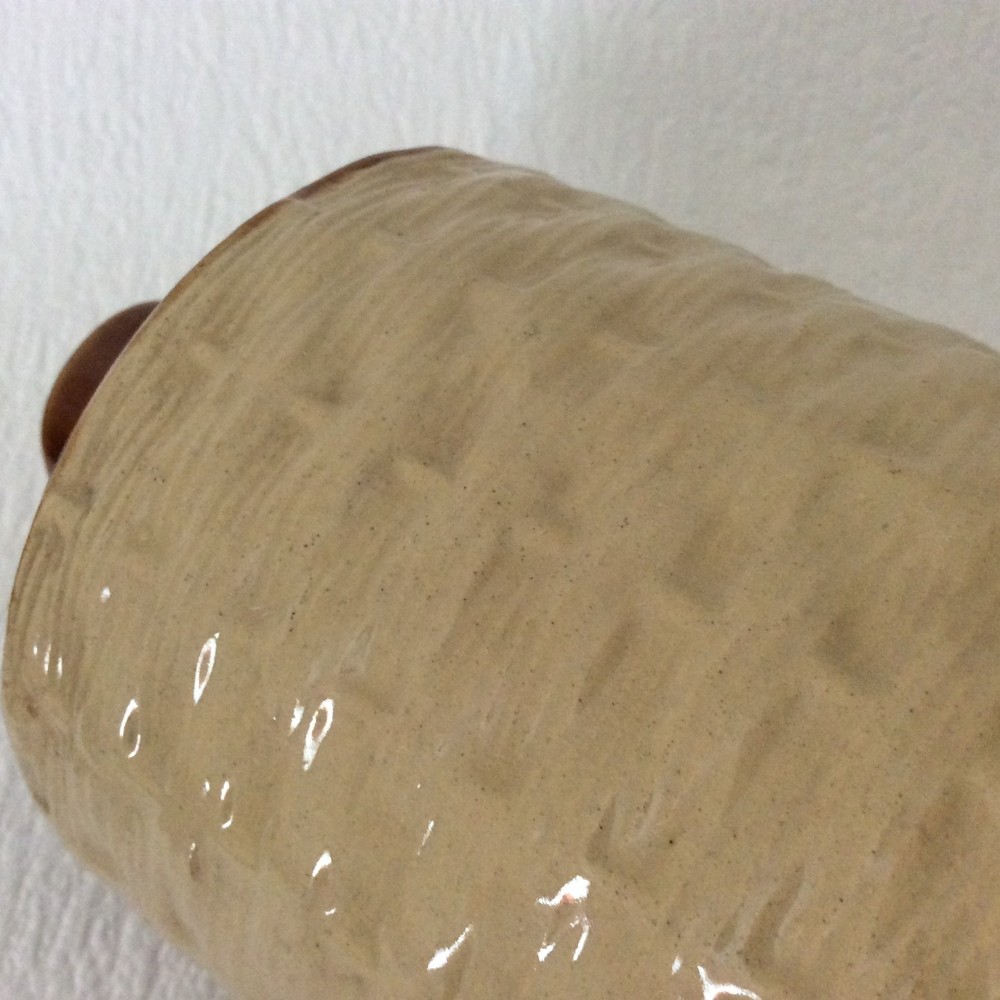 Scrumpy Devon Cider flagon - Stoneware - Wicker basket - 725ml/24.5fl oz