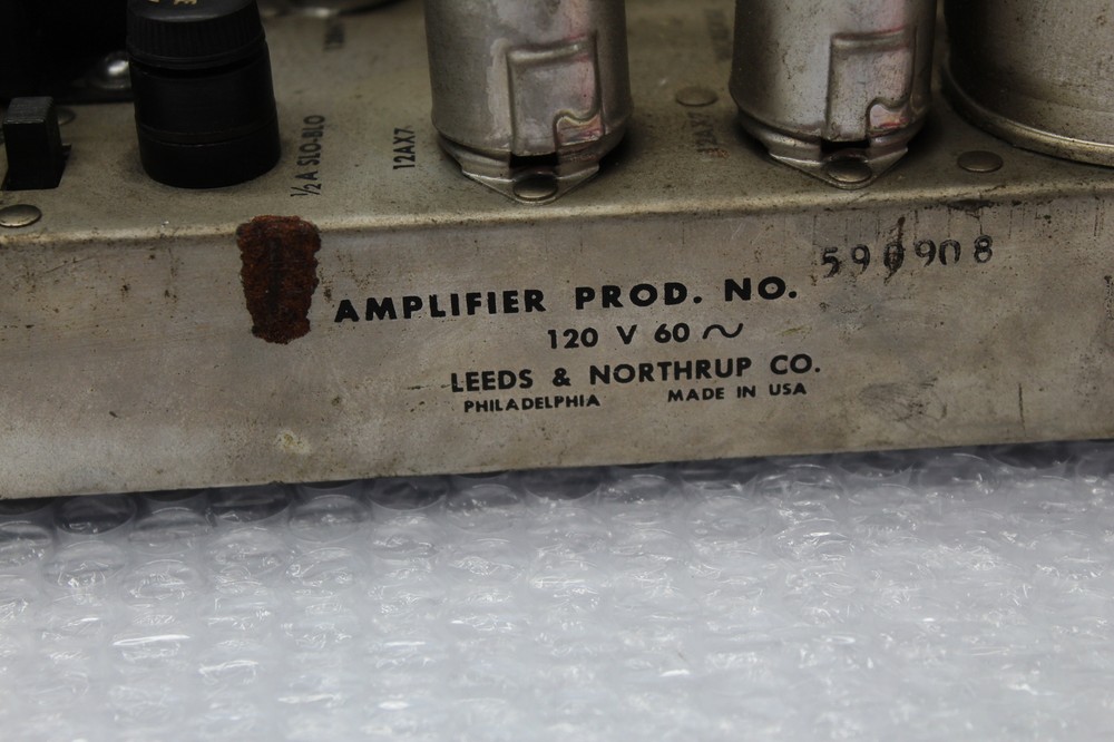 LEEDS & NORTHRUP 590908 AMPLIFIER (AS PICTURED) UNMP