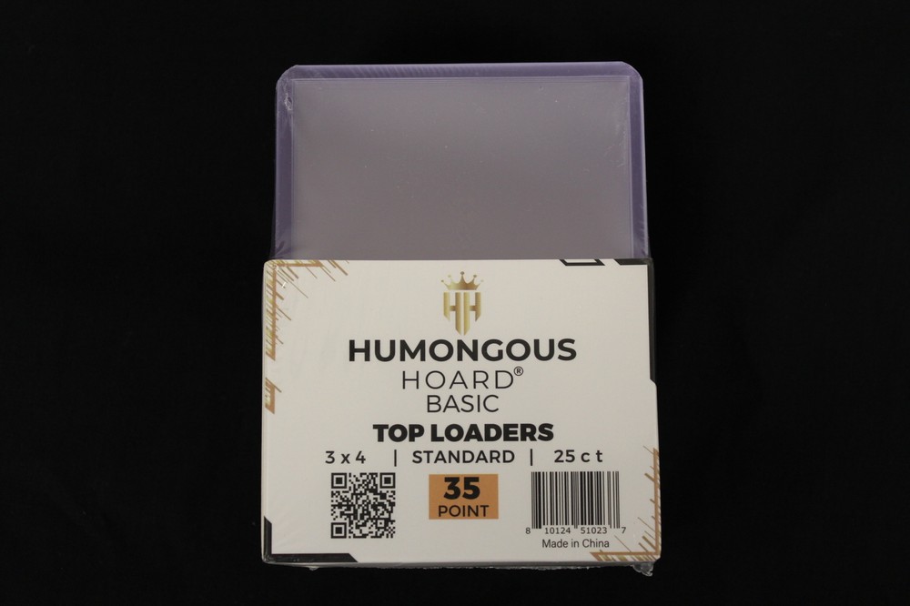 (25) Humongous Hoard 3" x 4" Basic 35Pt Top Loaders Pack