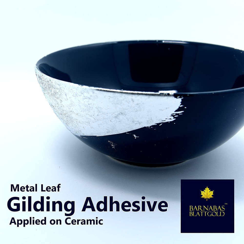Gilding Adhesive Professional Quality, Water Based Gold Leaf Sheets Size 120Ml