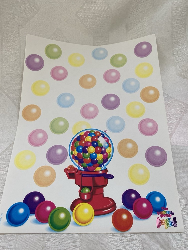 Lisa Frank One Stationery Sheet