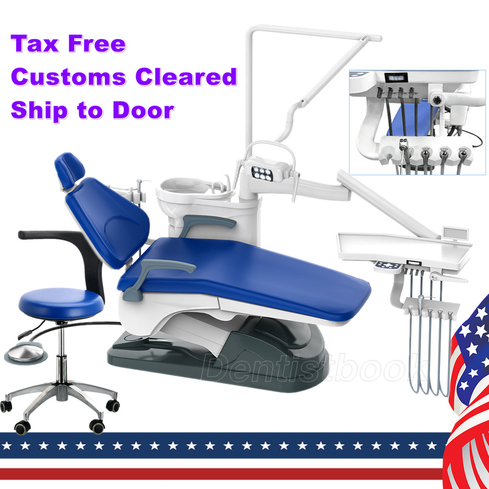 Dental Unit Chair Computer Control /Delivery Unit Air Compressor Protable Cart