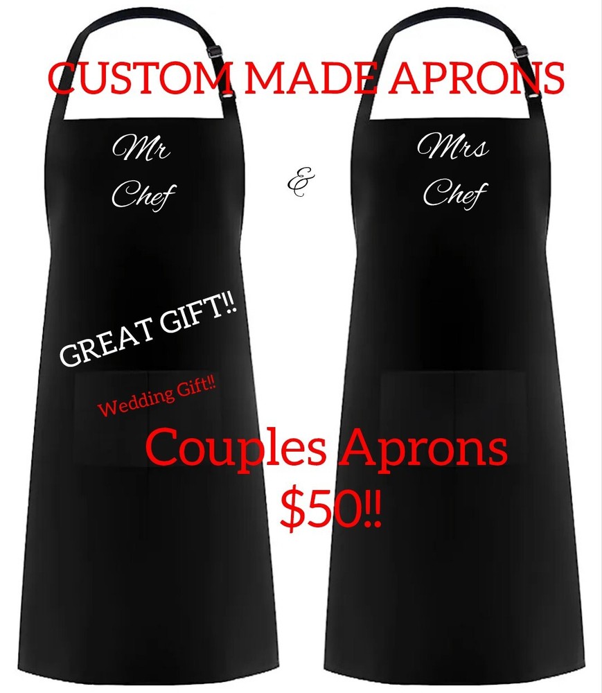 Mr Chef & Mrs Chef Couples Aprons