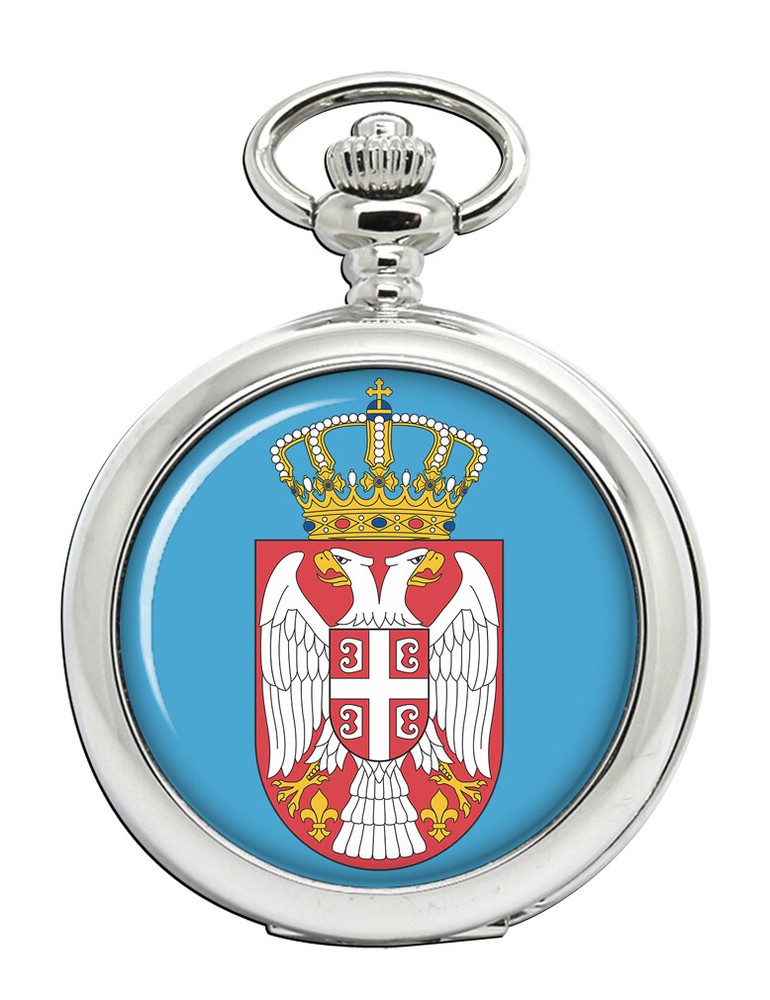 Serbian Crest Pocket Watch