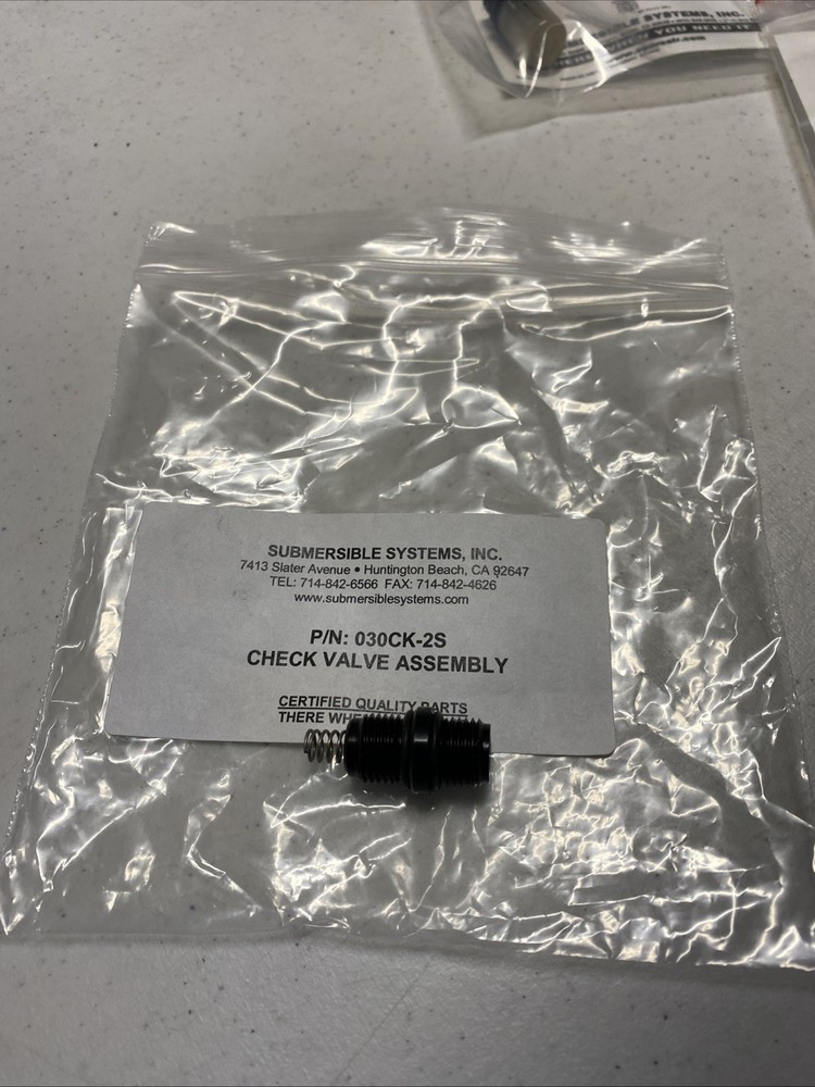 Spare Air Refill Port (Check Valve)