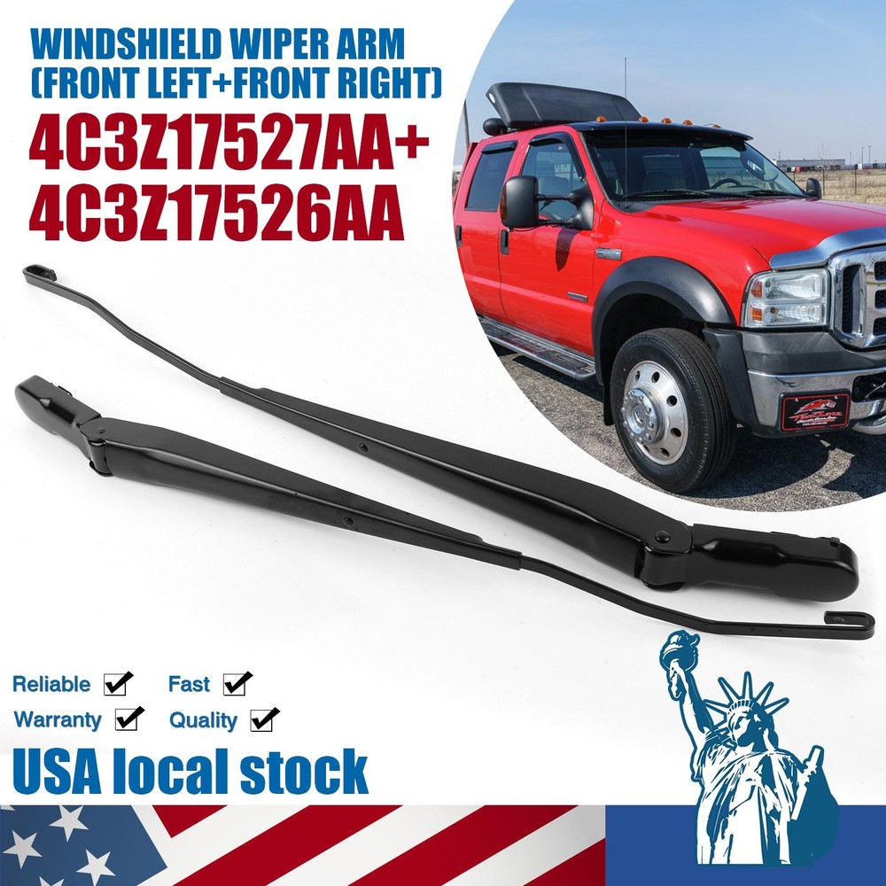 A Pair Front Windshield Wiper Arm Left Right For Ford Driver Passenger Side OEM