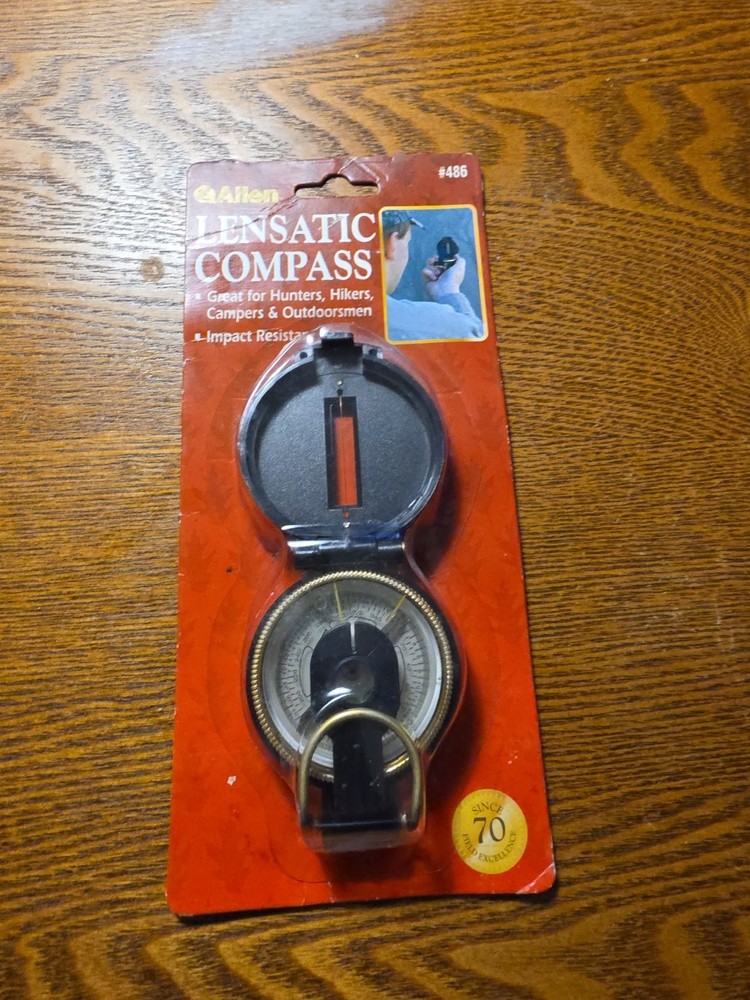 Allen Lensatic Compass Black 486