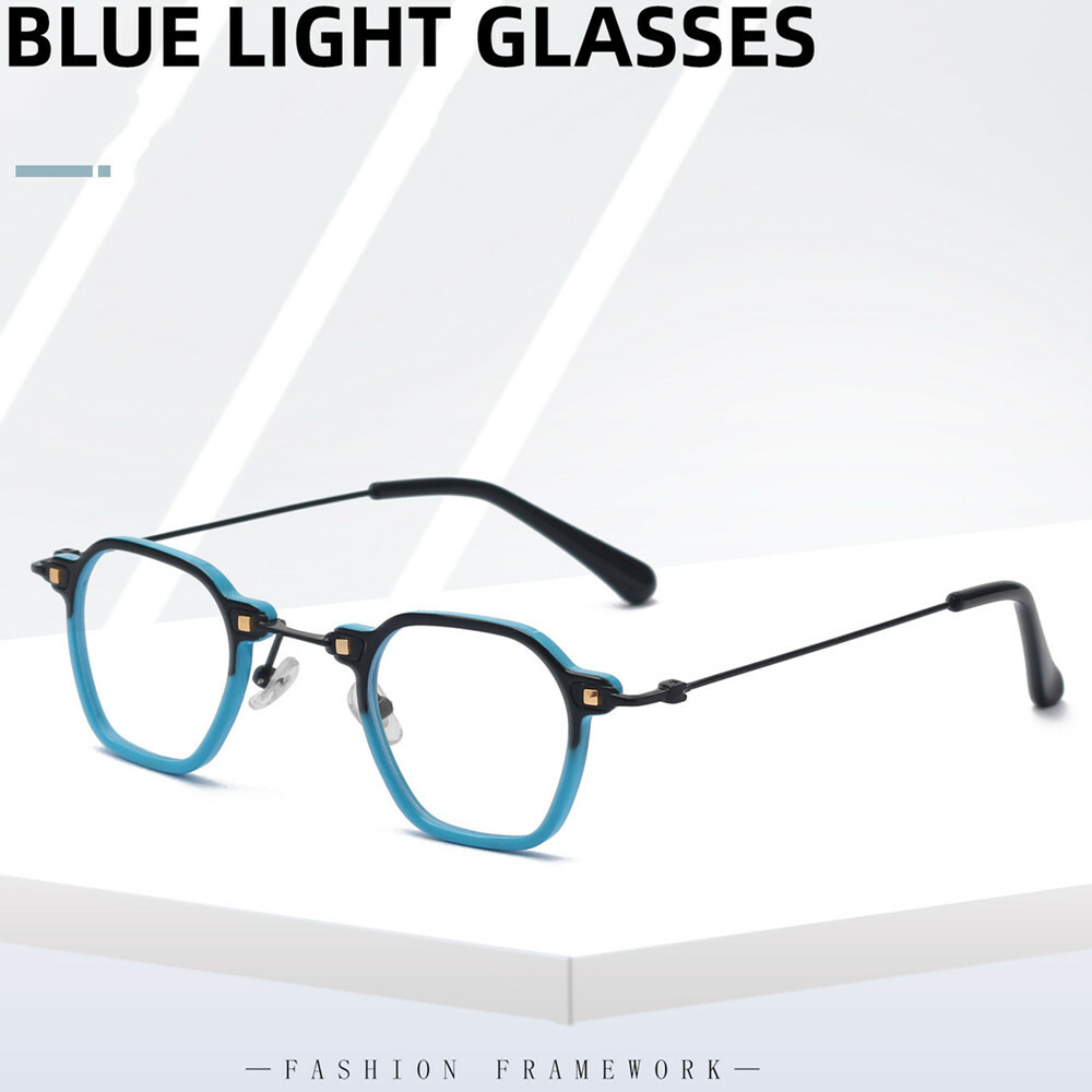 TR90 Square Blue Light Blocking Eyeglasses Frames Gaming Glasses Computer Phone