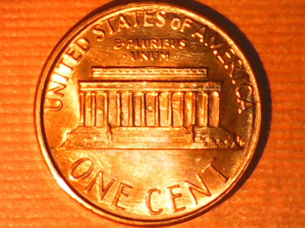 1988 Penny Struck Through Grease Reverse