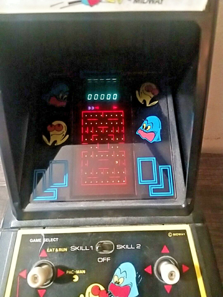 Pac-Man Tabletop Arcade Game - Coleco, 1980s Working! 🕹️