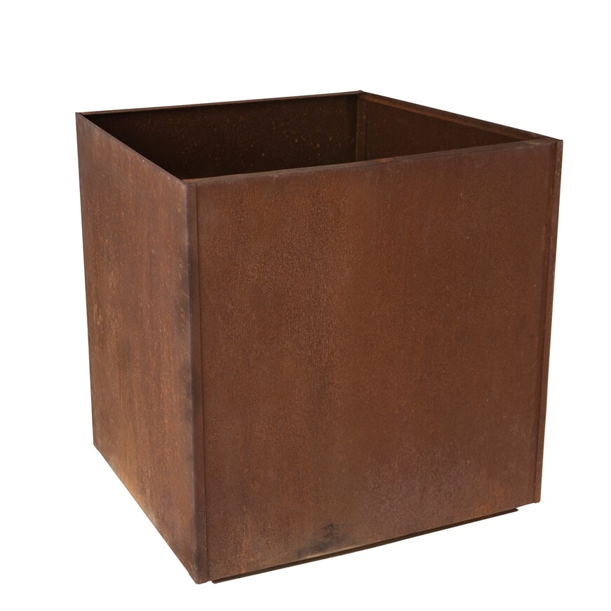 Square Metal Corten Steel Planter Box Extra Large Rectangle