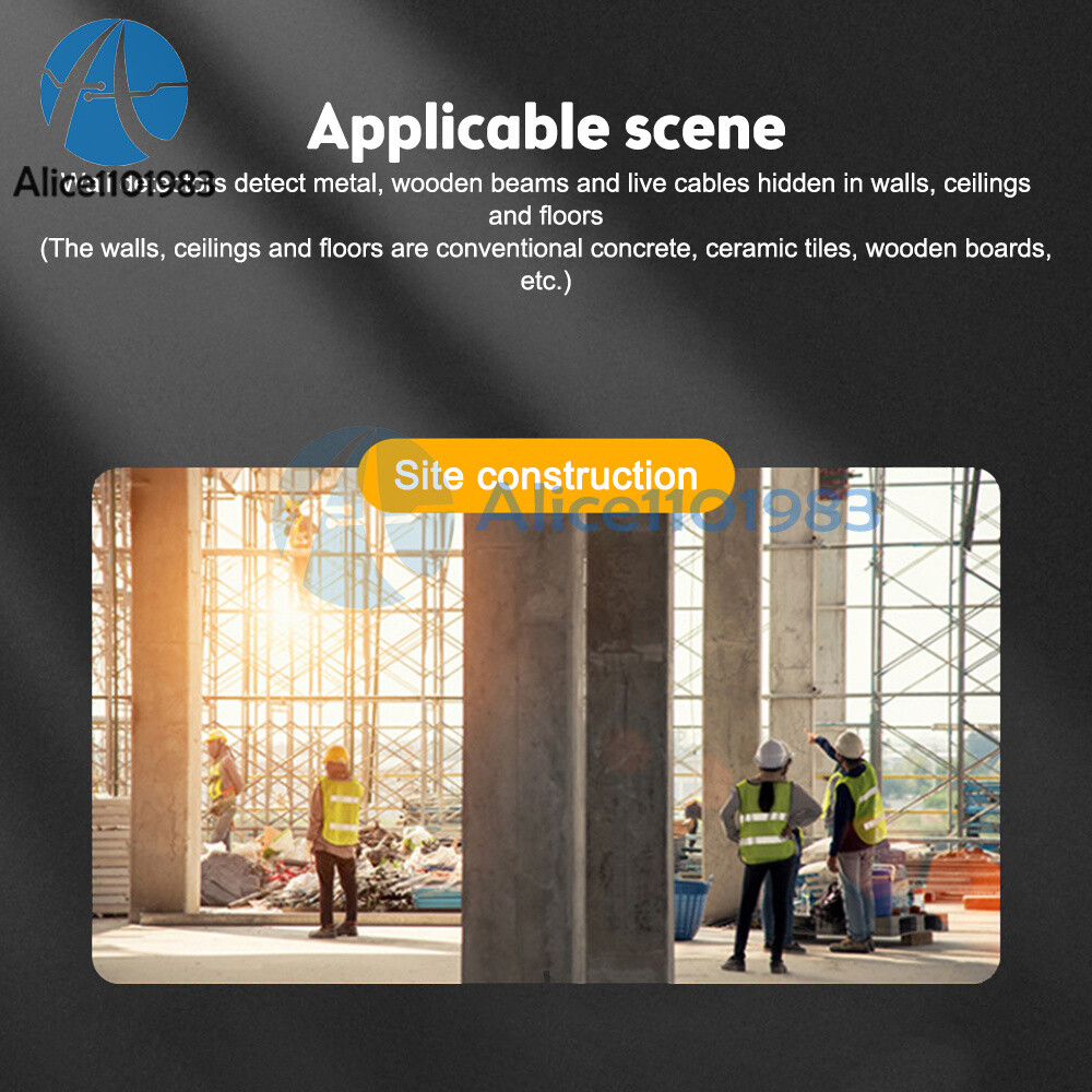 Stud Finder 5 in 1 Multi-Function Wall Stud Sensor Detector with LCD Display