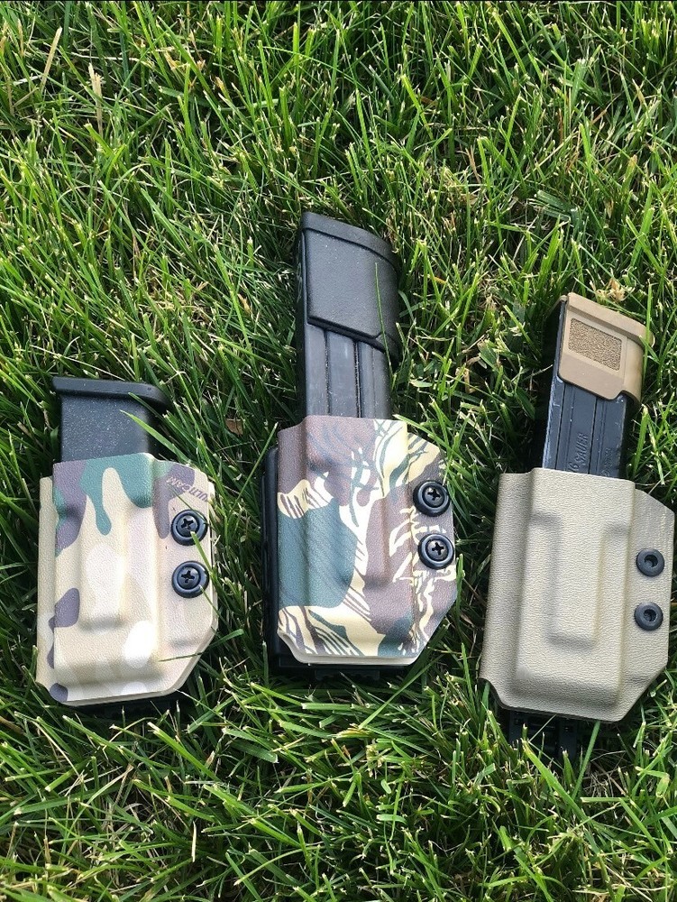 9mm/ 40 S&W Double Stack Magazine Carrier - MRD Adjustable Retention