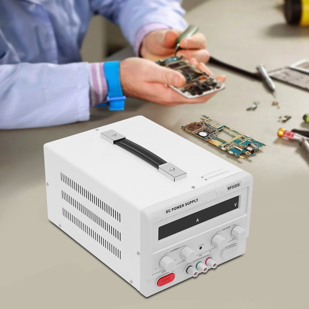 DC Power Supply Variable Digital Adjustable Lab Bench Regulated Power Supply