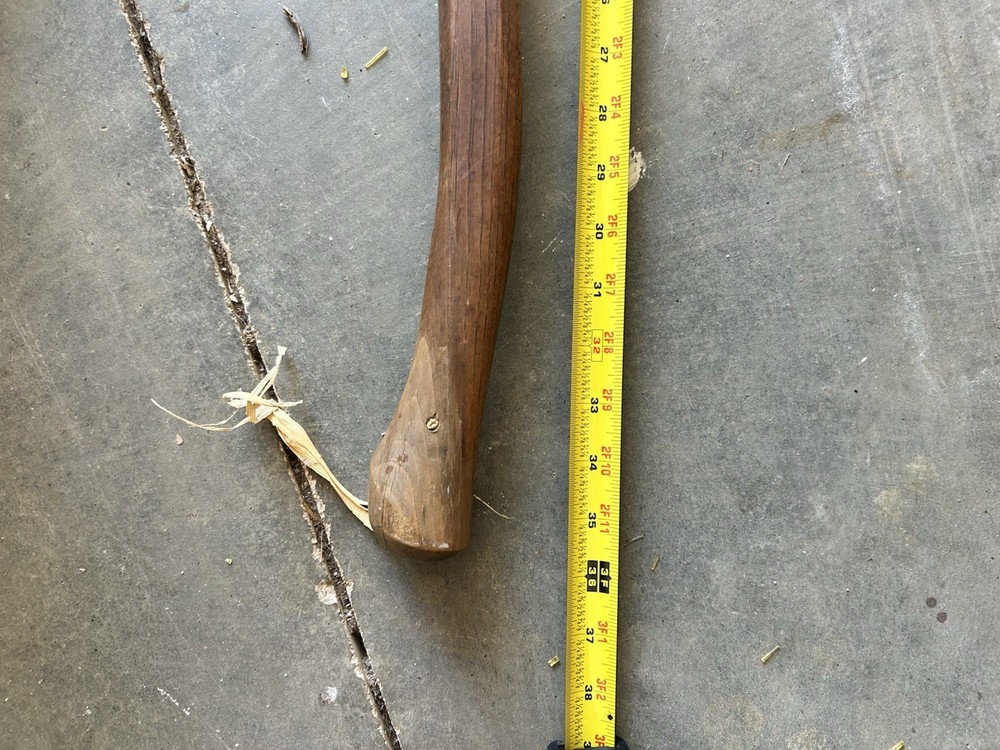 Vintage Dunlap Axe Long Handle 36”