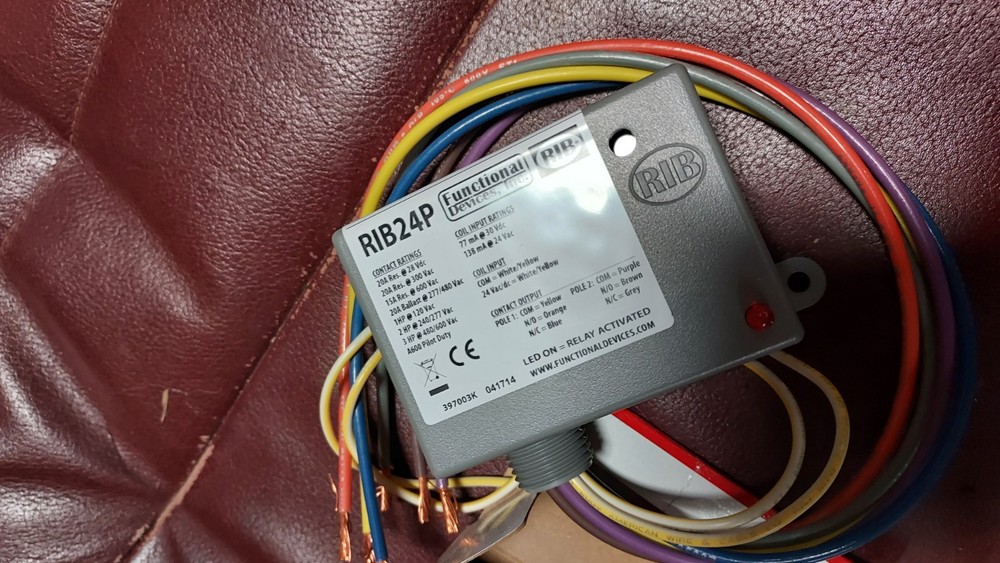 RIB Enclosed Relay RIB24P