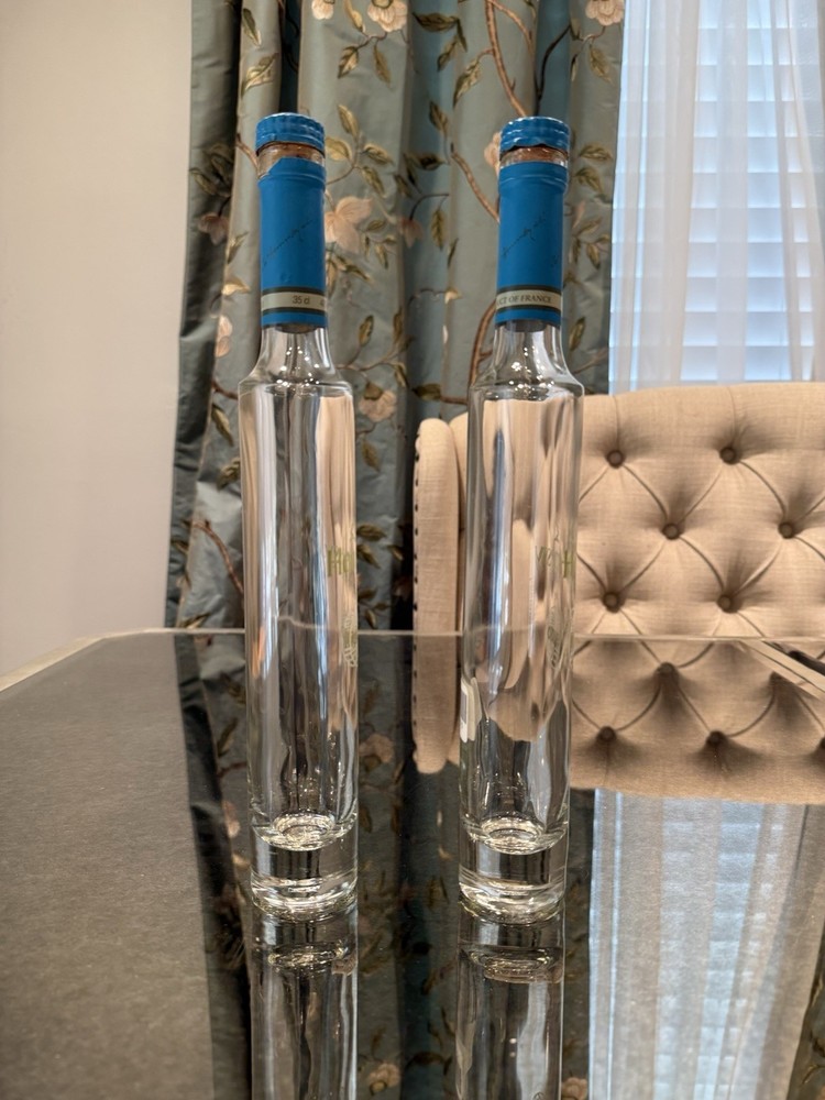 2x Hennessy Kenzo Blue 1990s Empty Bottles