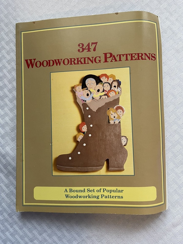 347 Woodworking Uncut Patterns 1993
