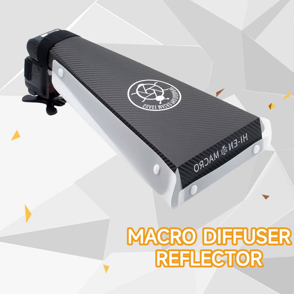 For Flash Lamp Flashlight Macro Photography Reflector Cover Soft Box Diffuser