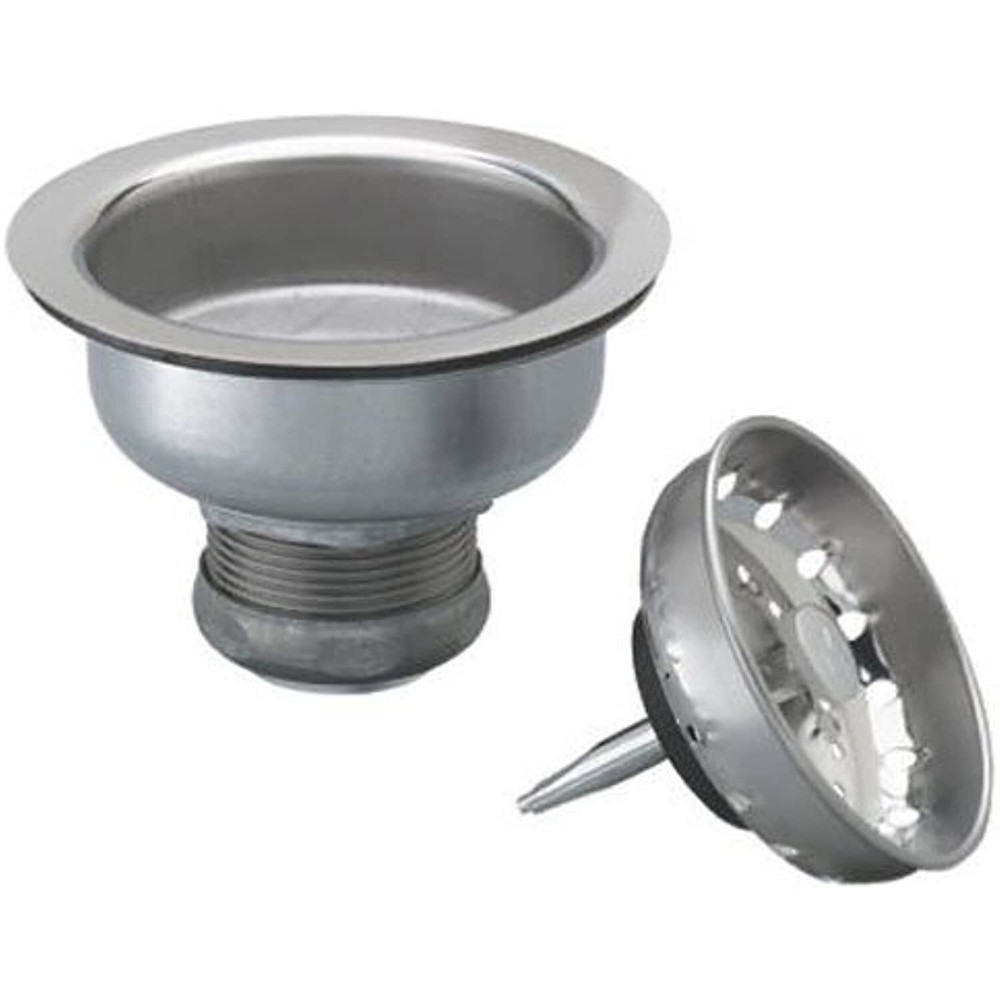 Keeney 1435SS Stainless Steel Strainer with Fixed Locking Shell