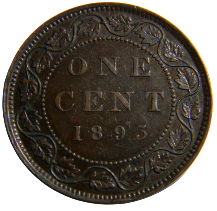 Canada 1893 One Cent (0804)