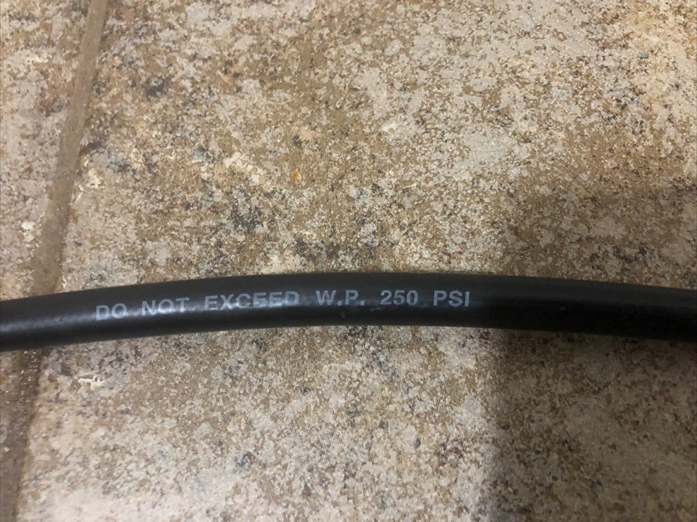 BCD Inflator Hose 29 inches Black Super Rubber Quick Release Fitting