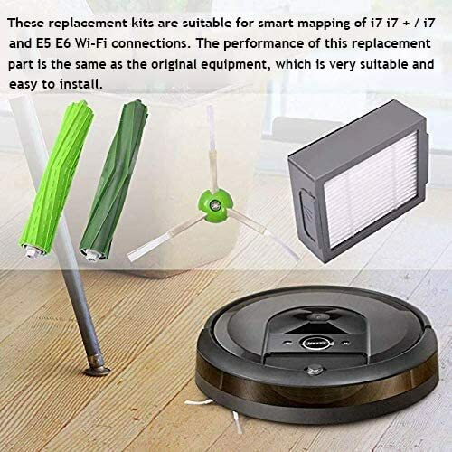 Replacement Parts for iRobot Roomba I&E Series i3 i7 i6 E5 E6 E7 Vacuum Cleaner