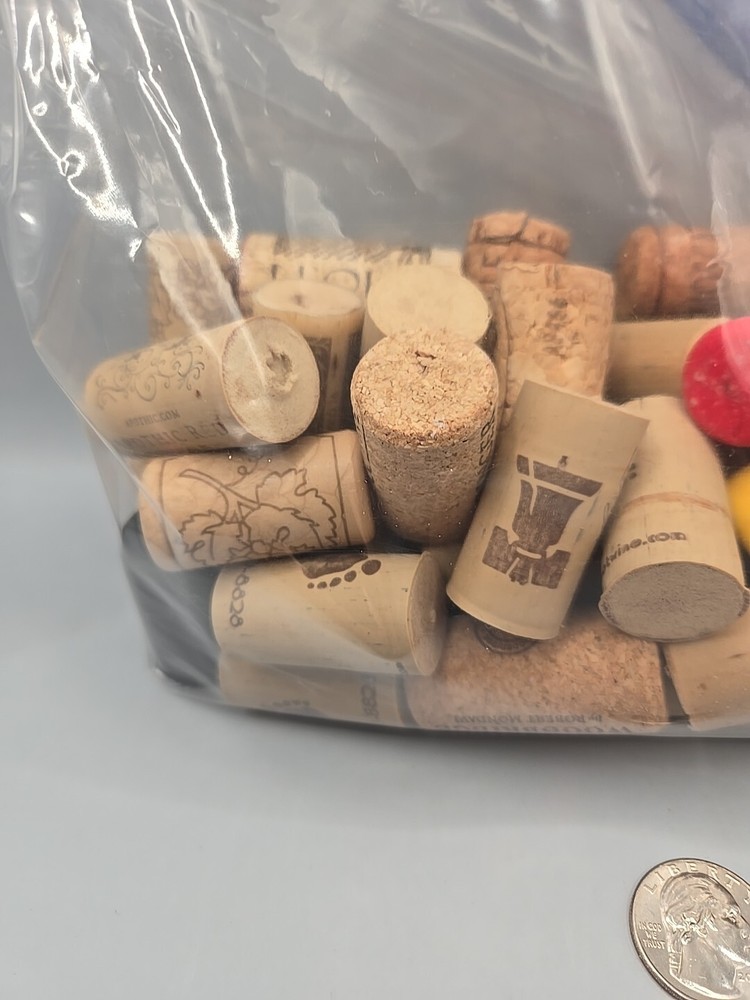 58corks/Bag Assorted Wine Corks For Crafts! Only $2.40!