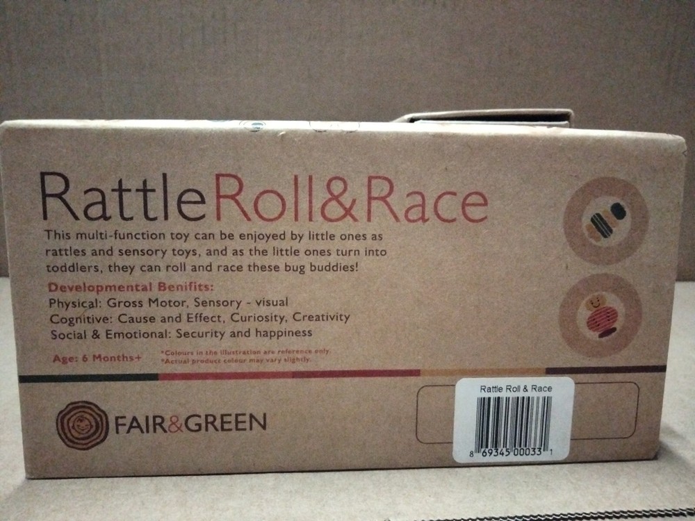 Fair & Green Rattle Roll & Race