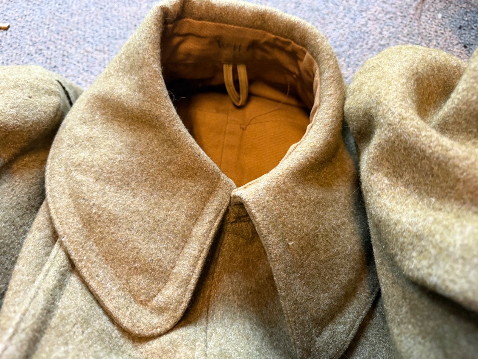 ORIGINAL WWI US ARMY WINTER M1917 GREATCOAT OVERCOAT- MEDIUM 40R