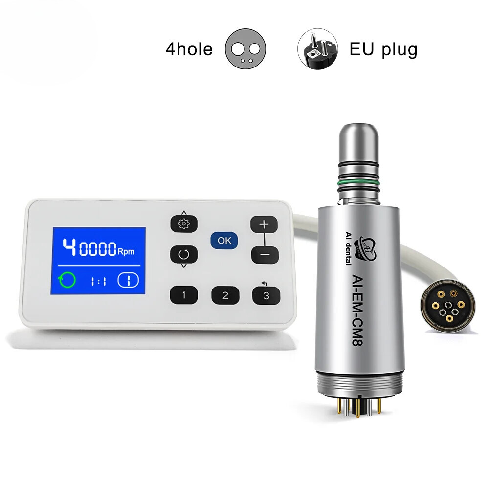 Dental Electric Grinding LED Micromotor Polish Devices Adjustable Light Source