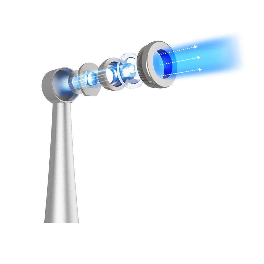 Dental Wireless 10W LED Curing Light 1 Second Curing Flexible Head C25 Plus USA