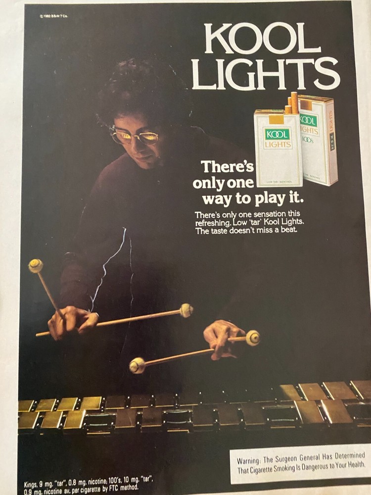 Kool Cigarettes, Full Page Vintage Print Ad