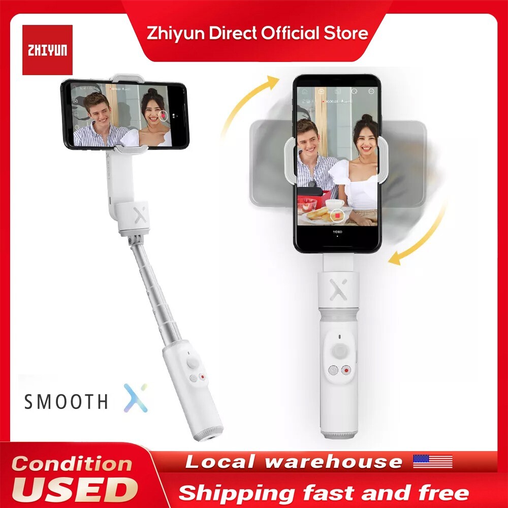 Zhiyun SMOOTH-X Compact Folding and Extendable 2-Axis Handheld Gimbal Stabilizer