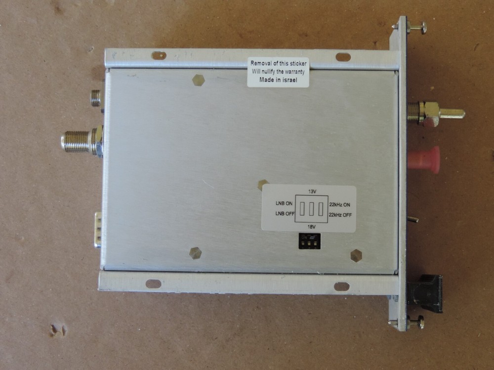 FOXCOM AL5T FIBER OPTIC TRANSMITTER ST/APC DBS