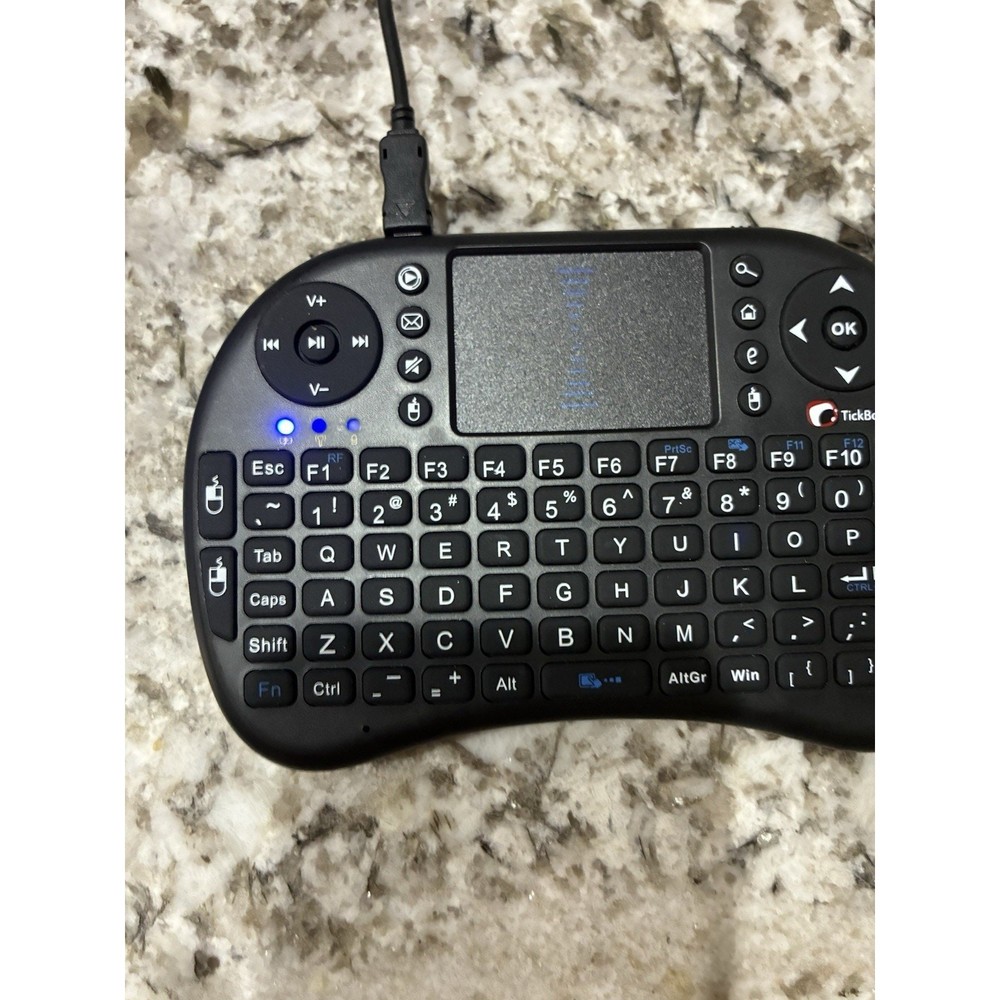 Mini Portable Wireless Keyboard Backlit Mouse Combo Xbox 360 PS3 PCs Smart TVs