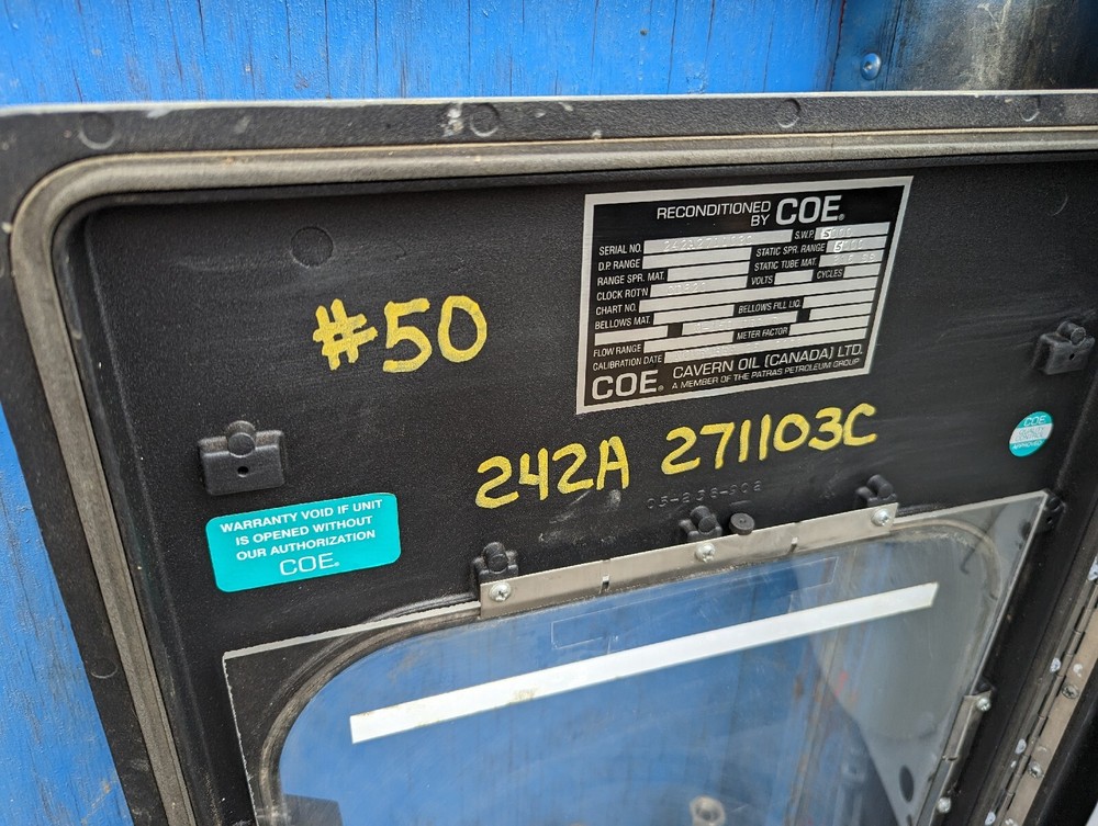 Barton Hydrostatic Chart Recorder - Used, 5000 PSI Reconditioned By Cavern Oil