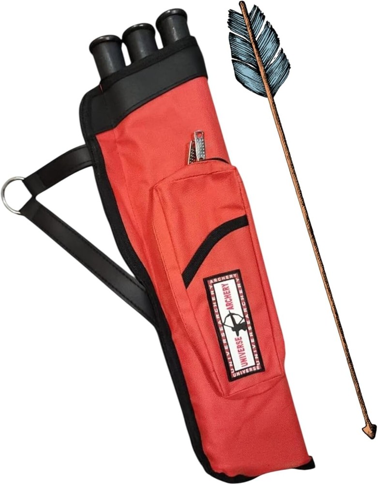 Back Quiver for Archery – Shoulder Arrow Holder for Target Use